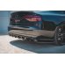 Накладки сплиттеры боковые на задний бампер на Audi S8 D4